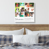 Mummy Definition Quote Foto Collage Leinwanddruck (Insitu (Schlafzimmer))