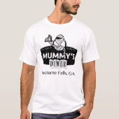 Mummy-Diner-Unisex-Panzer T-Shirt (Vorderseite)