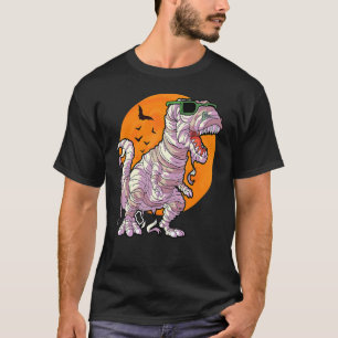 Mummy Dinosaurier Halloween für Men Boys Dino T-Shirt