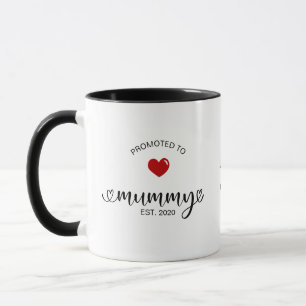 Mummy Established Zur Mom Befördert Tasse