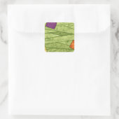 Mummy-Gesicht - Aufkleber (Tasche)