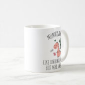 MUMMY GIFT, |Mama-Tasse, Mummysaurus, Kaffee-Tasse Kaffeetasse (VorderseiteRechts)