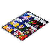 Mummy Girl & Damselfy Comic Buchkunst Notizblock (Linke Seite)