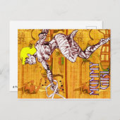 Mummy Girl Macabre Mistress of Mystery Postkarte (Vorne/Hinten)
