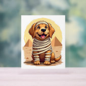 Mummy Golden Retriever Acrylschild (Neutral)
