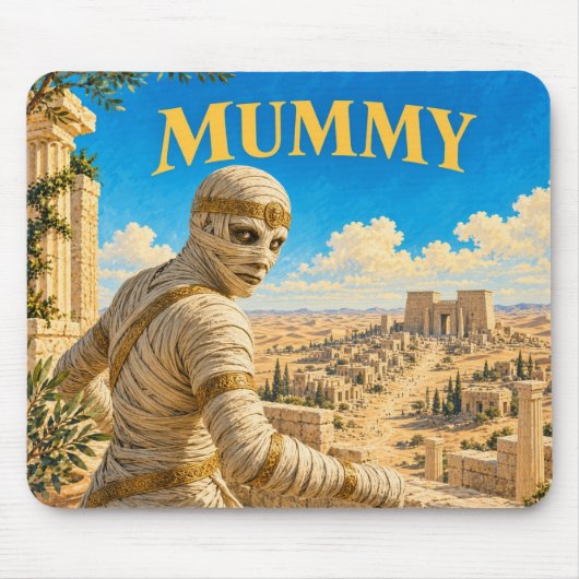 Mummy, Gothic Fantasy Monster Mousepad (Vorne)