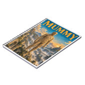 Mummy, Gothic Fantasy Monster Notizblock (Linke Seite)