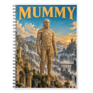 Mummy, Gothic Fantasy Monster Notizblock