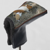 Mummy Guinea Pig Golf Headcover (3/4 Vorderseite)