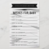 Mummy | Halloween Baby Dusche Wünsche (Vorderseite)