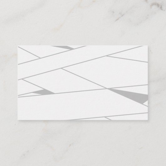 Mummy | Halloween Baby Showbook Begleitkarte (Rückseite)