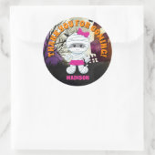 Mummy Halloween Danke, Stickers Personalisiert (Tasche)