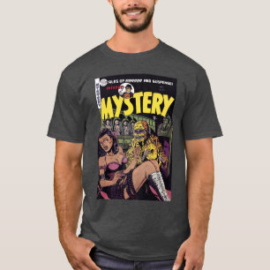 Mummy Halloween Horror Vintage Comic Buch Retro Fu T-Shirt