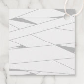 Mummy | Halloween-Kinderdusche Geschenkanhänger (Rückseite)