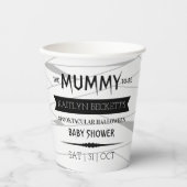 Mummy | Halloween-Kinderdusche Pappbecher (Vorderseite)