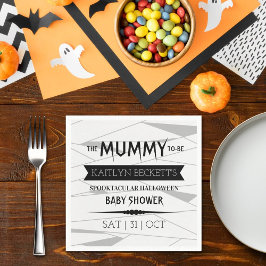 Mummy | Halloween-Kinderdusche Serviette