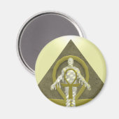 Mummy - Halloween Magnet (Vorderseite/Rückseite)