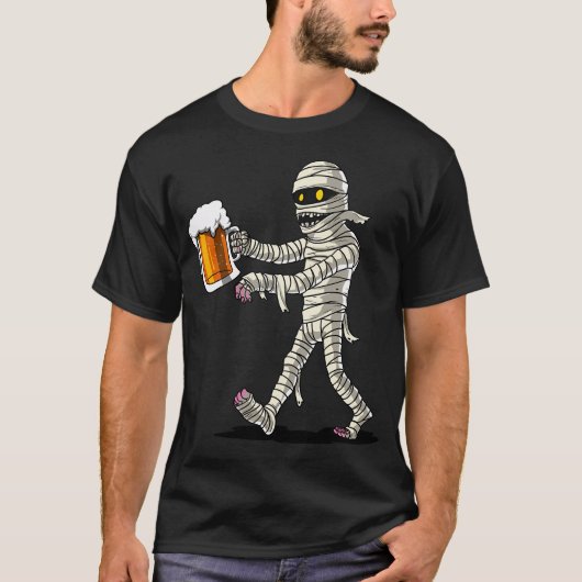 Mummy Halloween Party T-Shirt (Vorderseite)