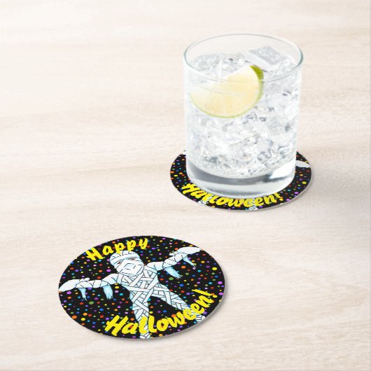 Mummy Halloween Untersetzer (Vor Ort)