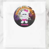 Mummy Happy Halloween Stickers Kinder Personalisie (Tasche)