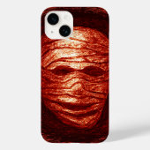 Mummy Head Scratch iPhone Case (Rückseite)