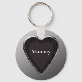 Mummy Heart Keychain von 369MyName Schlüsselanhänger