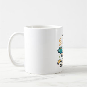 Mummy-Kaffeepause Lustige Halloween-Kunst Kaffeetasse