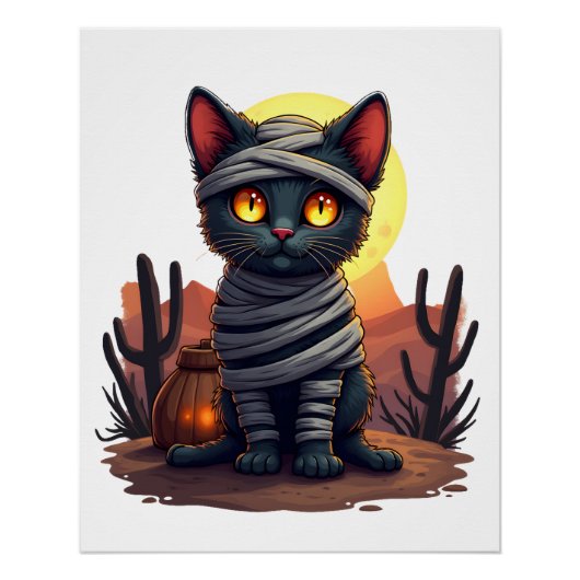 Mummy Katzen Wahnsinn Poster (Vorderseite)