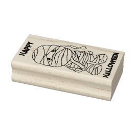 Mummy KiniArt Rubber-Briefmarke Gummistempel
