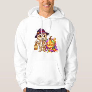 Mummy-Laterne Halloween-Schatz Hoodie