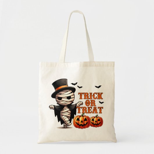 Mummy Madness Trick oder Treat Bag Tragetasche (Vorne)