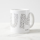 Mummy Modern Kids name Mum Jumbo-Tasse (Vorderseite Rechts)