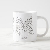 Mummy Modern Kids name Mum Jumbo-Tasse (Rechts)