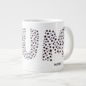 Mummy Modern Kids name Mum Jumbo-Tasse (Vorderseite Rechts)