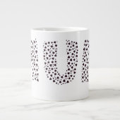 Mummy Modern Kids name Mum Jumbo-Tasse (Vorderseite)