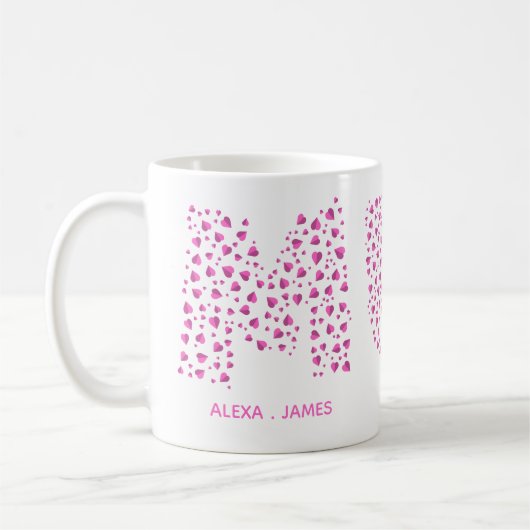 Mummy Modern Kids name Mum Kaffeetasse (Links)