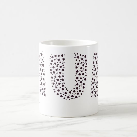 Mummy Modern Kids name Mum Kaffeetasse (Mittel)