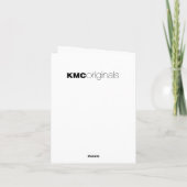 Mummy Mouse, Trick or Treat! Halloween card Karte (Rückseite)