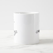 Mummy Neues Muttergeschenk Jumbo-Tasse (Vorderseite)