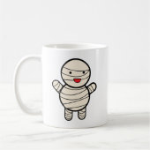 Mummy Niedlich Halloween Kaffeetasse (Links)