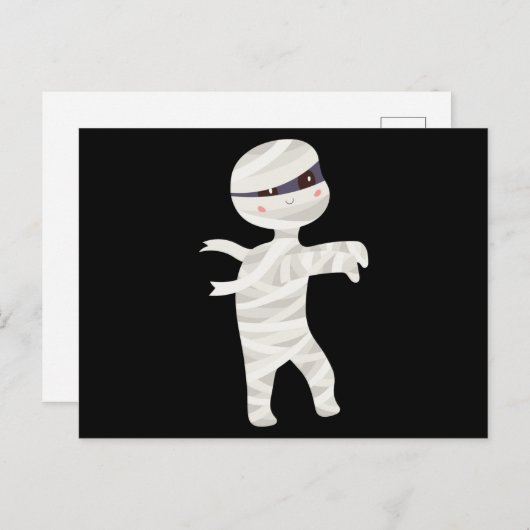 Mummy Postkarte (Vorne/Hinten)