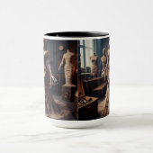 Mummy Queen Steampunk Vintag Viktorianisch Tasse (Zentrum)