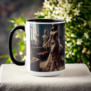 Mummy Queen Steampunk Vintage Viktorianisch Tasse