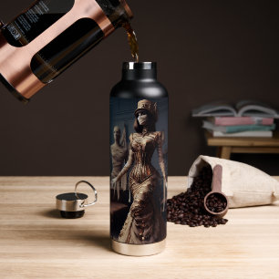 Mummy Queen Steampunk Vintage Viktorianisch Trinkflasche