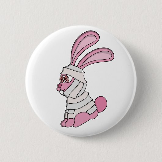 Mummy Rabbit Button (Vorderseite)