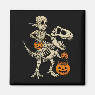 Mummy Skelett Riding Dinosaur T Rex Kinder Jungen Magnet