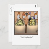 Mummy Spaß Postcard Postkarte (Vorne/Hinten)