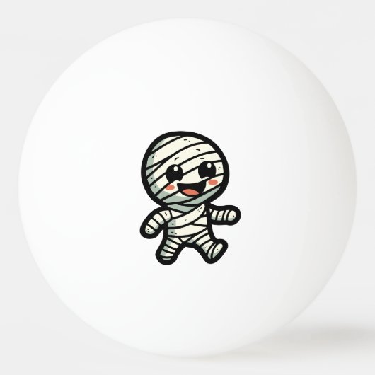 Mummy Tischtennisball (Vorderseite)