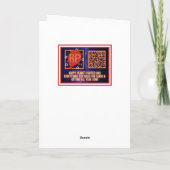 Mummy To Be Mother's Day Photo Card Dankeskarte (Rückseite)