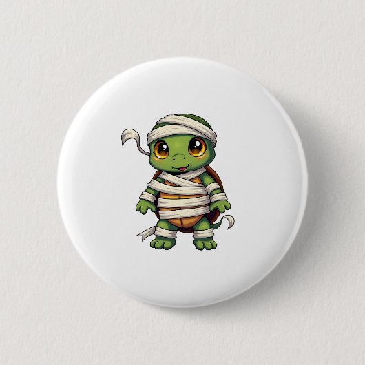 Mummy Turtle Button (Vorderseite)